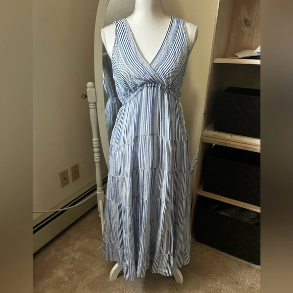 Max Studio Cotton Midi Dress - Picture 2 of 11